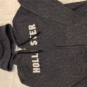 Hollister full zip hoodie